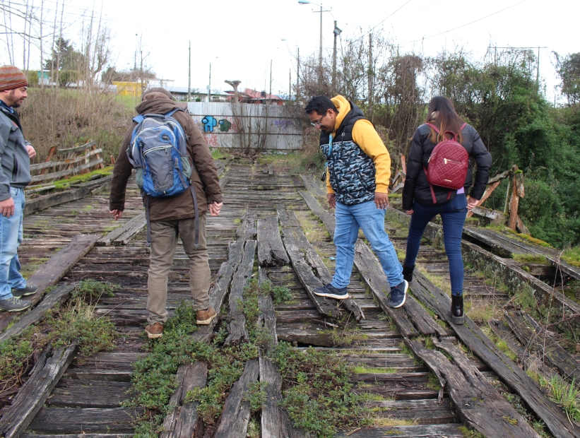 En Osorno vecinos piden desarmar antiguo puente de madera de Los Notros