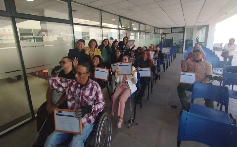 Sence abrió nuevos cupos para capacitación de personas en situación de discapacidad