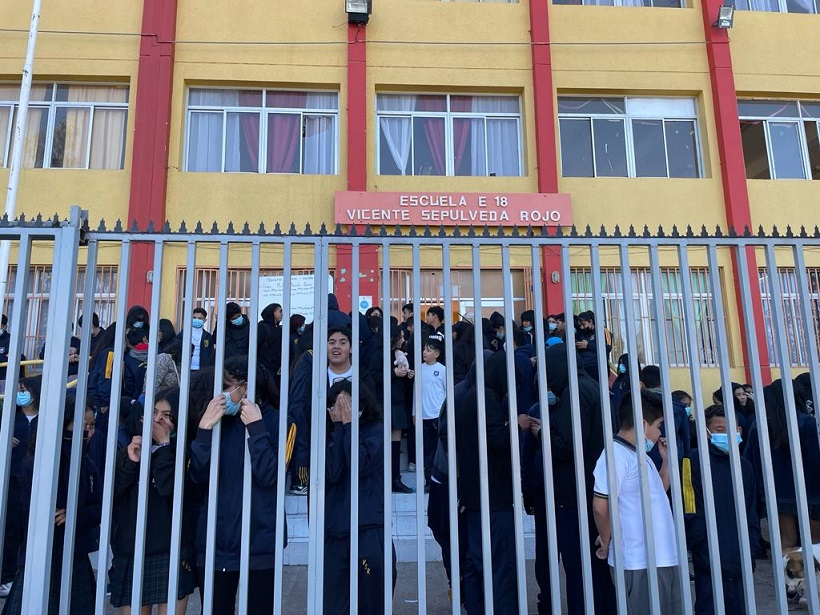 Nueva toma en Escuela ‘Vicente Sepúlveda’ de Copiapó por problemas de infraestructura