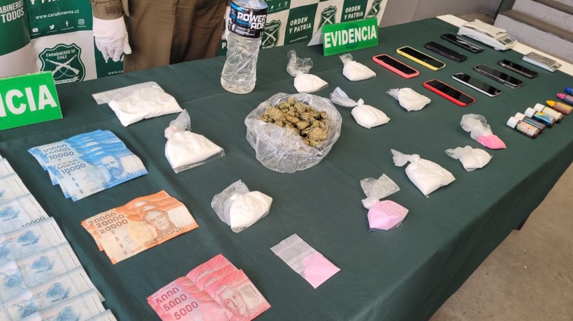 Ocho miembros de una agrupación delictual dedicada a la elaboración de tusi en Chillán quedaron en prisión preventiva