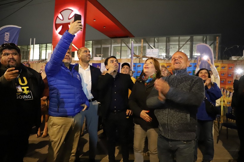 Terminan ejecución de la primera etapa de plan que ilumina avenidas clave de Arica