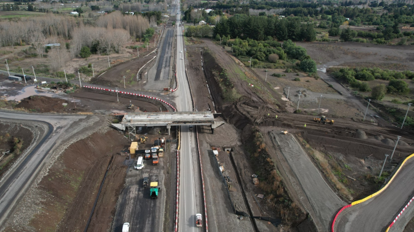 Un 50% de avance presenta la construcción de la Ruta Nahuelbuta: unirá Biobío y Araucanía Un 50% de avance presenta la construcción de la Ruta Nahuelbuta: unirá Biobío y Araucanía