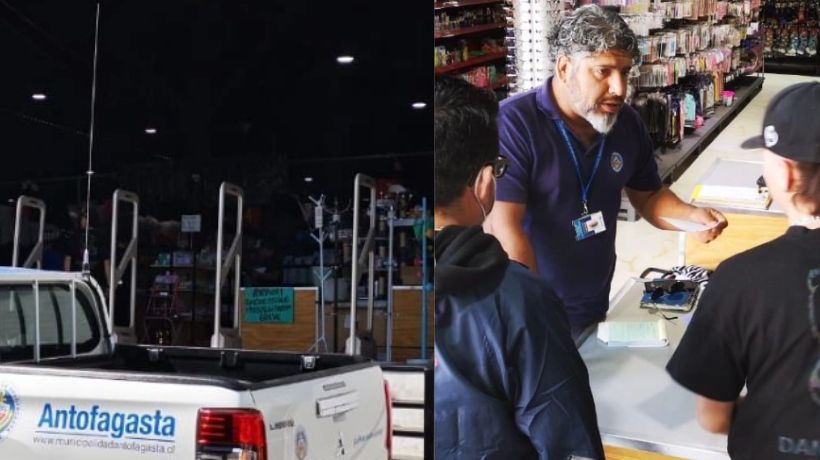 Detectan a mall chino que funcionaba hace casi un año sin patente municipal en Antofagasta