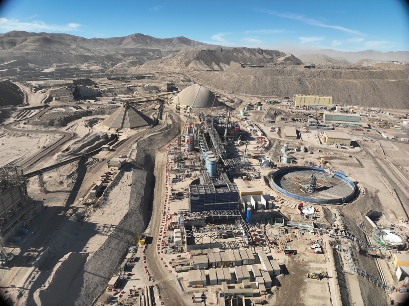 85% de avance registra Proyecto Mantoverde y estará listo en el primer trimestre de 2024