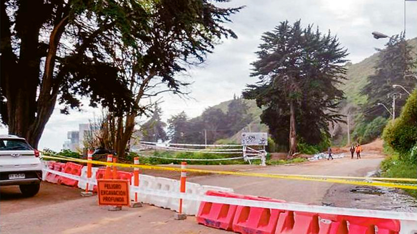 Obras para habilitar la avenida Borgoño finalizarán el 2024