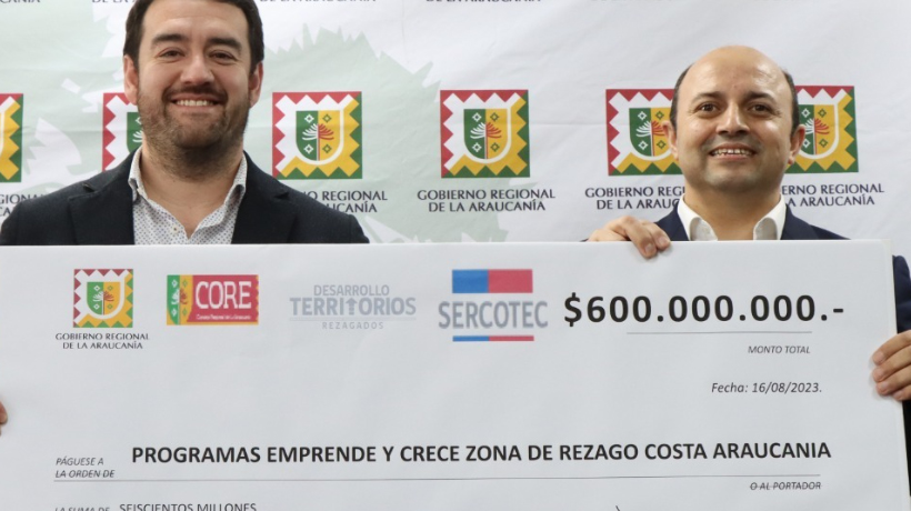 Lanzan fondos concursables para emprendedores de la Costa Araucanía