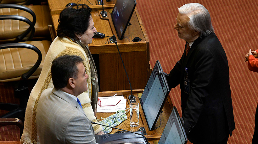 Pese a estar desaforada: diputada Cordero se hizo presente en la Cámara de Diputados
