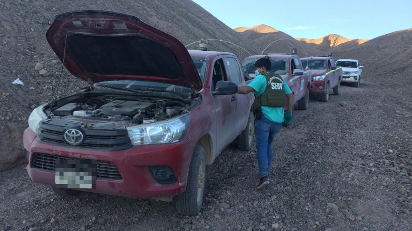 Autoridades de Calama y mineras coordinan acciones para prevenir robos de camionetas