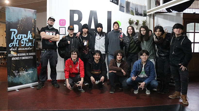 Festival “Rock al fin del mundo” de Puerto Montt tendrá cinco bandas en la final
