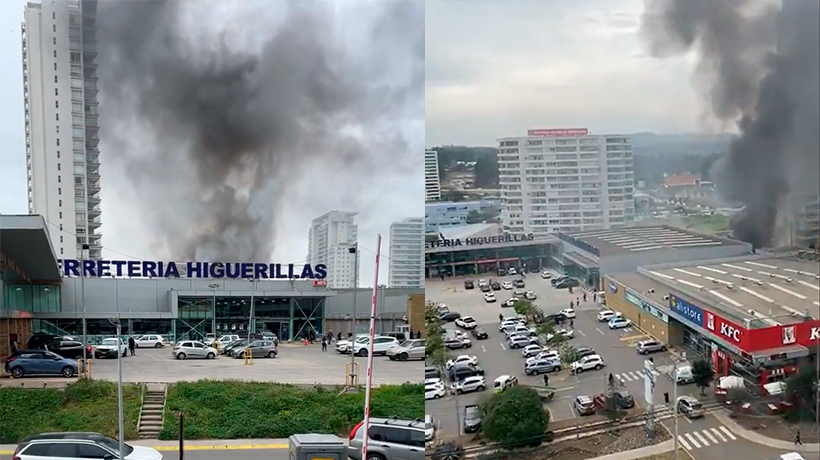 [VIDEO] Bodega de ferretería presentó amago de incendio en Reñaca