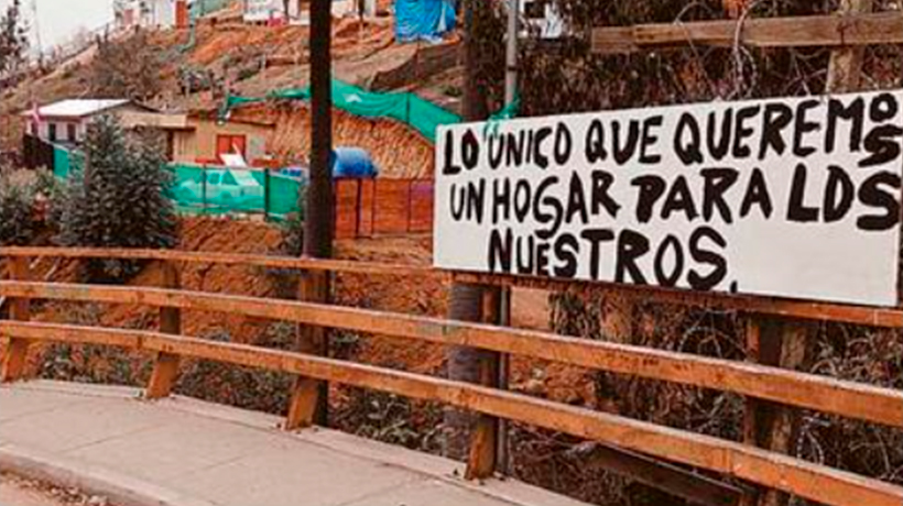 Toma de Chorrillos en Viña del Mar: familias piden ser catastradas