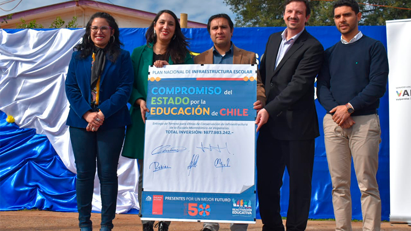 Escuela Montedónico de Valparaíso recibirá una inversión que supera los $870 millones