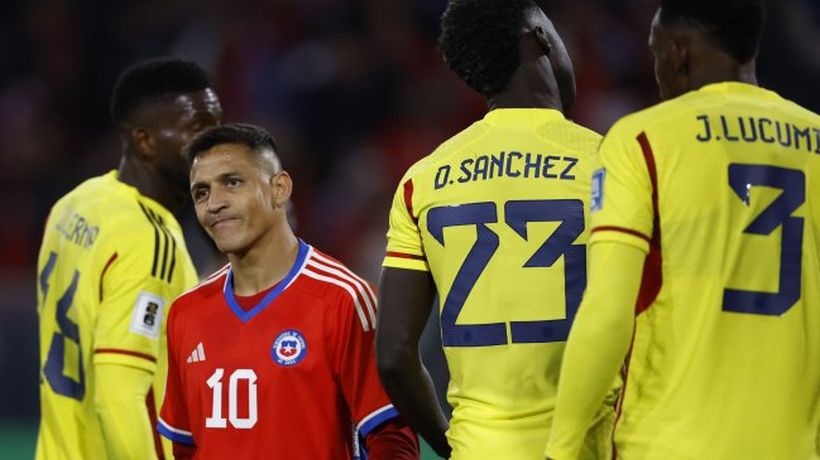 Selección chilena empató contra Colombia y quedó octava en la tabla de posiciones Selección chilena empató contra Colombia y quedó octava en la tabla de posiciones