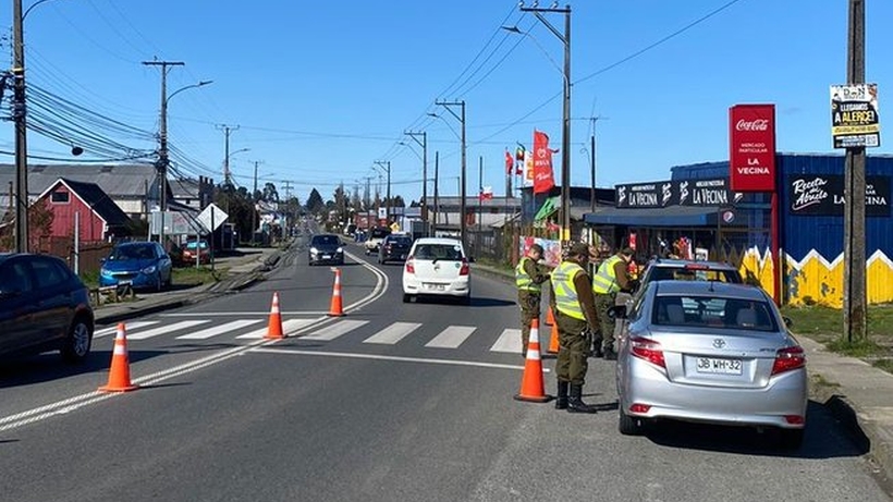 Accidentes de tránsito disminuyeron un 42% en Los Lagos durante Fiestas Patrias