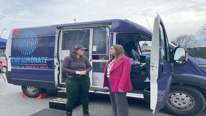 Ancud realizó registro y empadronamiento a personas migrantes