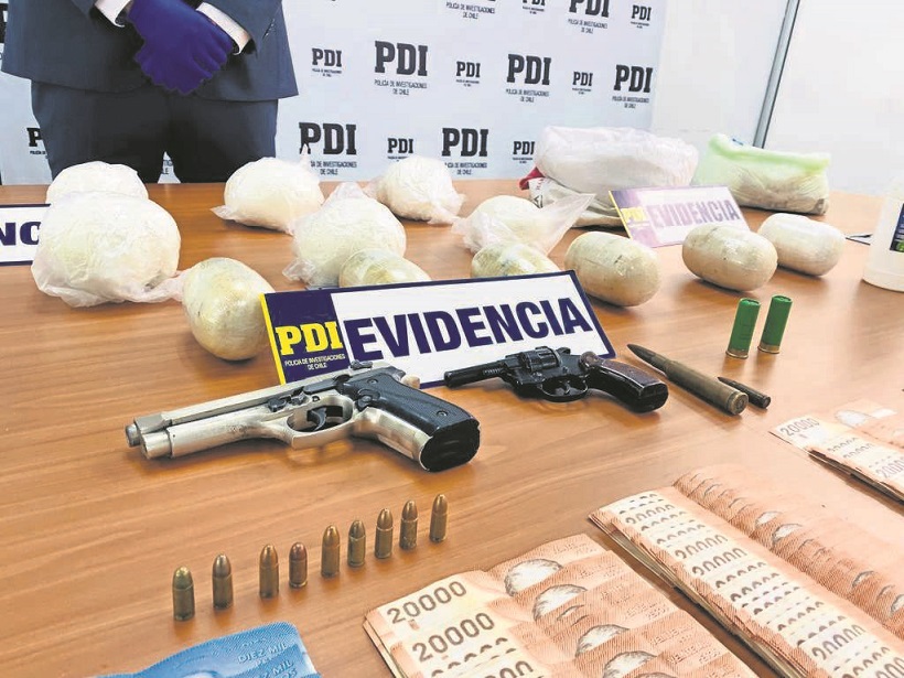Seis detenidos por laboratorio de droga en Arica: decomiso llega a los $1.000 millones