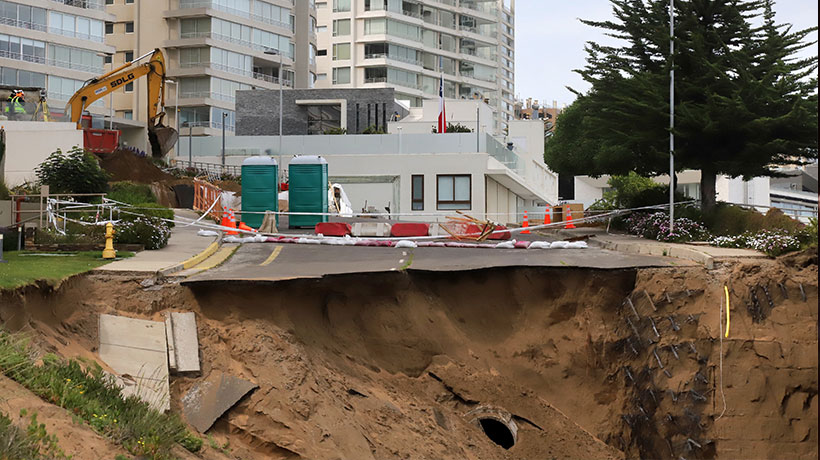 Socavones en Viña: Sernageomin confirmó que el edificio Kandinsky no está asentado sobre roca