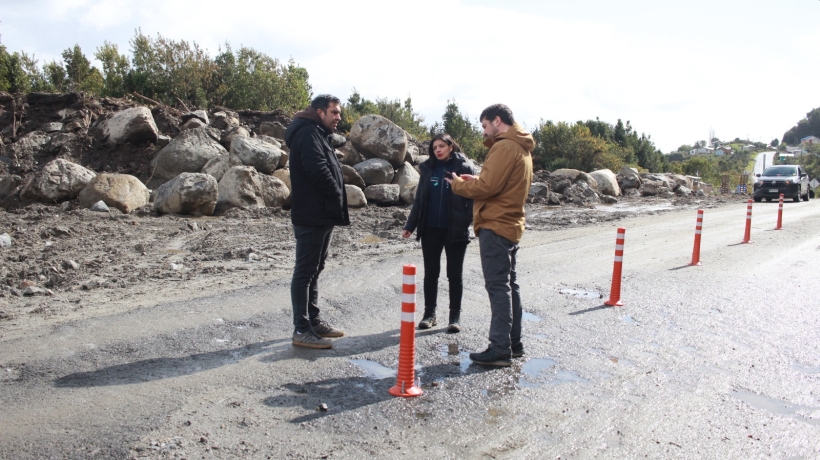 Habilitan tránsito para todo tipo de vehículos en puente Las Toninas de la Carretera Austral