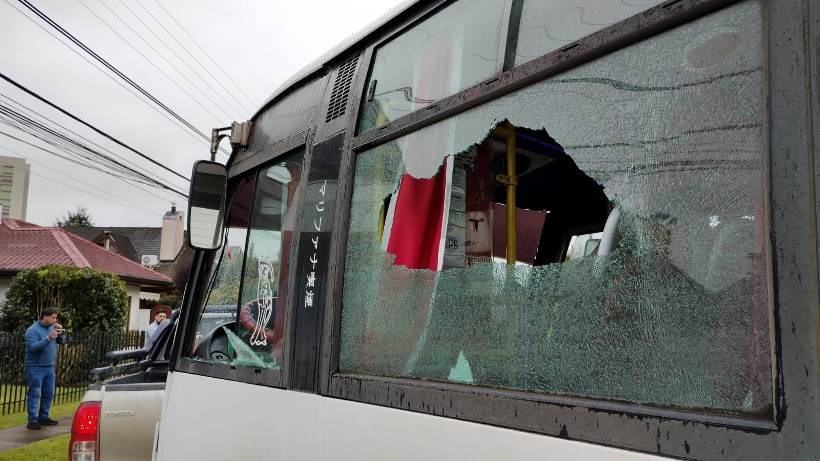 Pelea entre conductores genera colisión en sector oriente de Osorno: chofer habría efectuado disparos