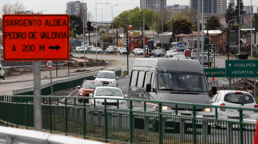 Trabajos en Costanera a Chiguayante alcanzan un 93,5% de avance: la vía podría comenzar a usarse el 30 de octubre