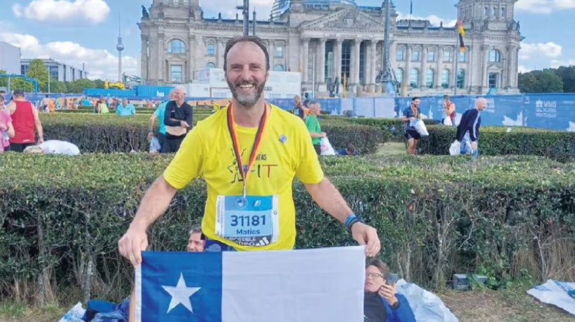 Deportista chileno fue perseguido por paramédicos tras sufrir accidente en maratón alemán