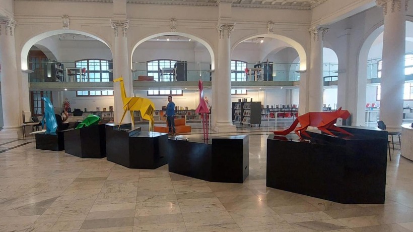 Esculturas de animales nativos serán exhibidas en la Biblioteca Regional de Antofagasta