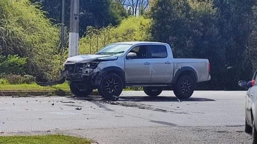 Fuerte accidente vehicular se registra en ruta que une Valdivia con Mariquina