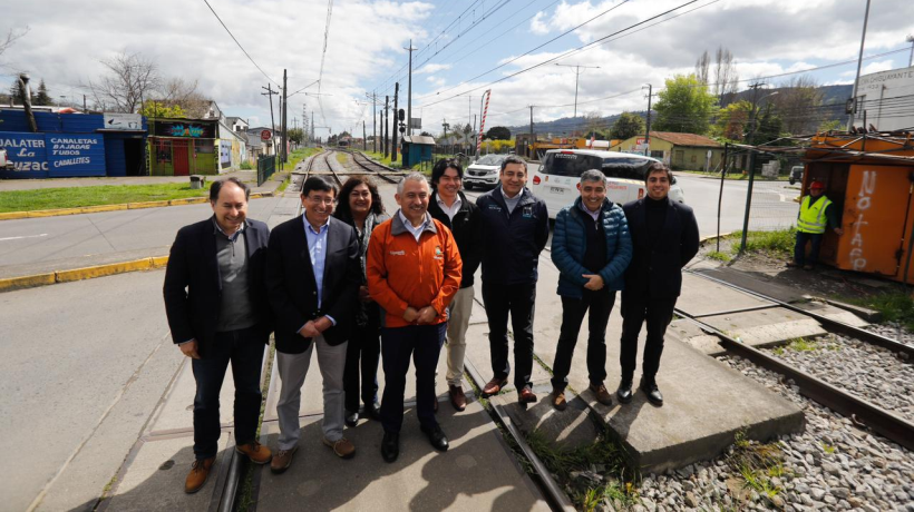 Cruce Santa Sofía de Chiguayante será el primer paso ferroviario soterrado de alto estándar construido por EFE en el Biobío