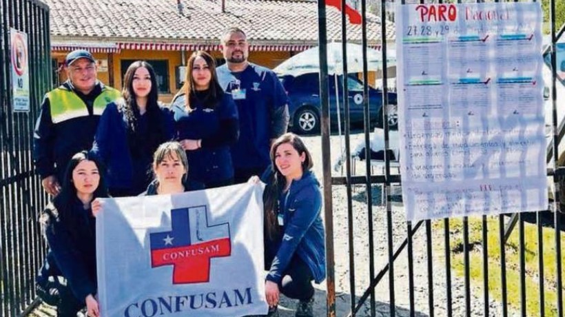Gremios de la Salud en Ñuble se unieron a la movilización nacional