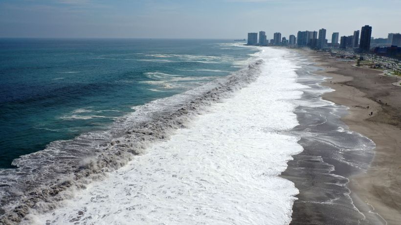 Anuncian marejadas a partir de este jueves en las costas del país