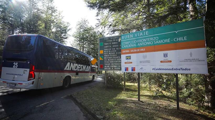 Suspenden tránsito en paso Cardenal Samoré tras accidente en ruta argentina