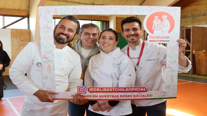 Feria gastronómica y educativa en Escuela Melipull fue todo un éxito
