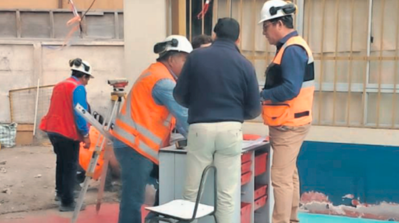 Inició el proyecto de mejora de infraestructura en el Liceo Castro Ramos de Iquique
