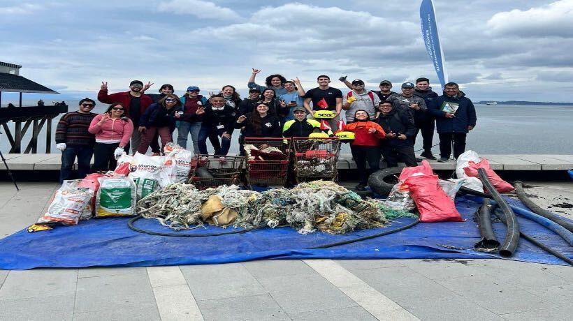 Con éxito se llevó a cabo la última jornada de limpieza del borde costero de Puerto Montt
