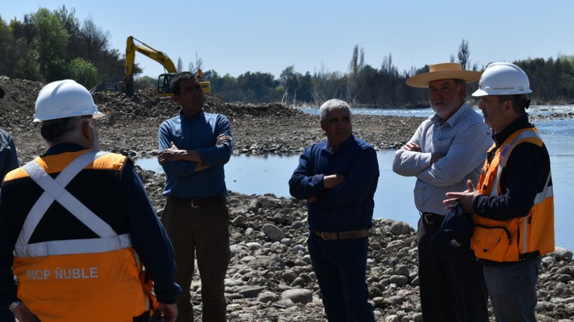 Realizan obras de enrolados y encauzamientos por más de $17 mil millones en Ñuble