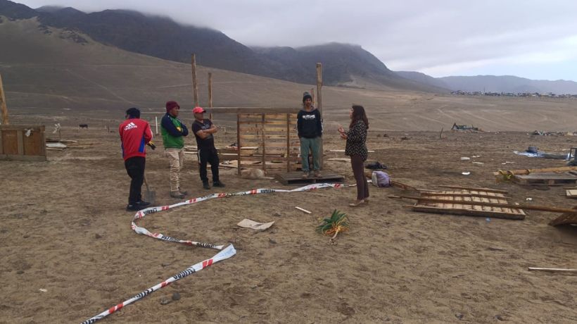 Bienes Nacionales denuncia un cuarto intento de toma de terreno cercano al Pet Municipal de Antofagasta