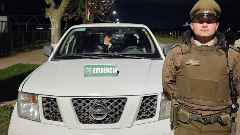 Recuperan vehículo que había sido robado bajo intimidación en Chillán