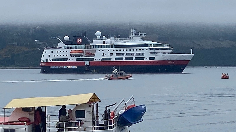 Temporada de cruceros tendrá 26% más de recaladas en Chiloé