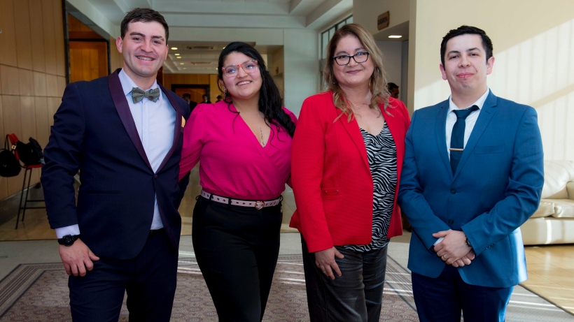 Estudiantes de Santo Tomás Concepción vivieron sus ceremonias de titulación