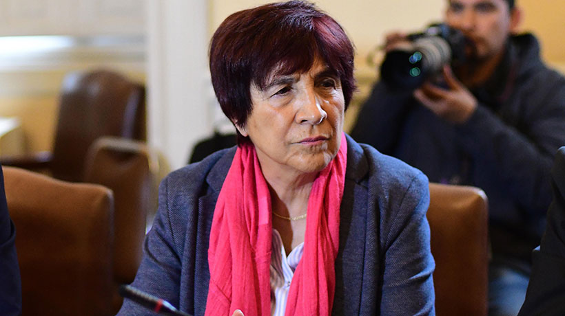 Carmen Hertz se distancia de la declaración del PC: “No impide condenar la matanza de civiles israelíes”
