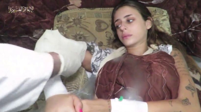 Hamas reveló video donde aparece nieta de ciudadano chileno capturada en Gaza