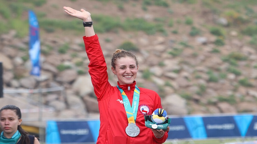 [VIDEO] Catalina Vidaurre logra segunda plata en Mountainbike para Chile en Santiago 2023