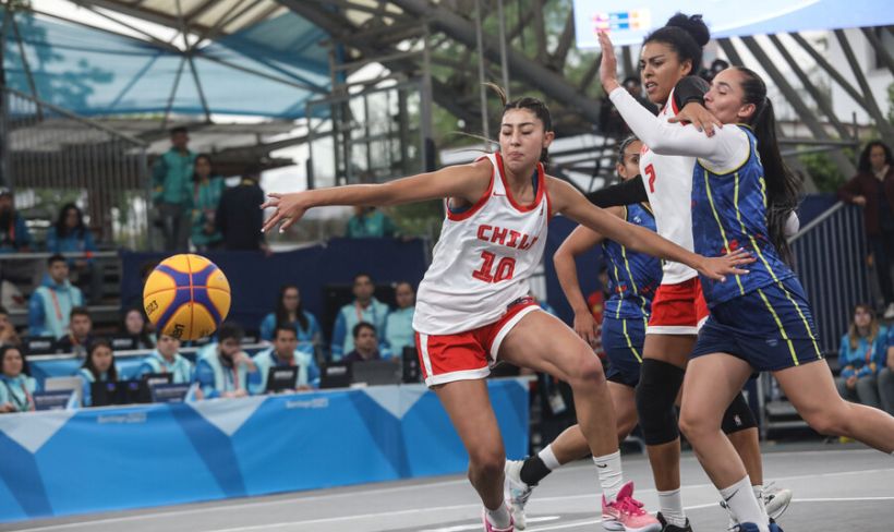 Equipo chileno femenino de Básquetbol 3x3 logró el bronce en los Panamericanos