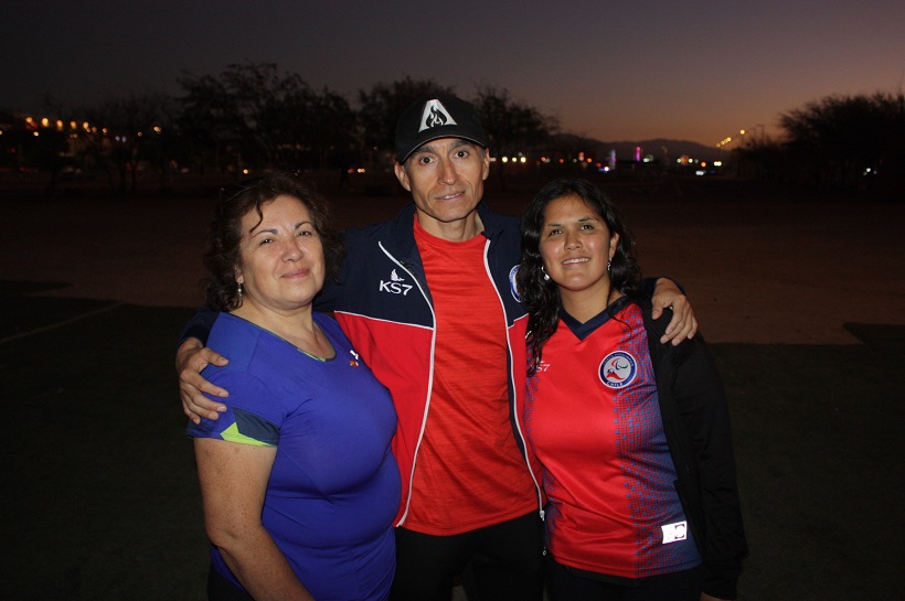 Atleta paralímpica entrena en Calama para Juegos Santiago 2023