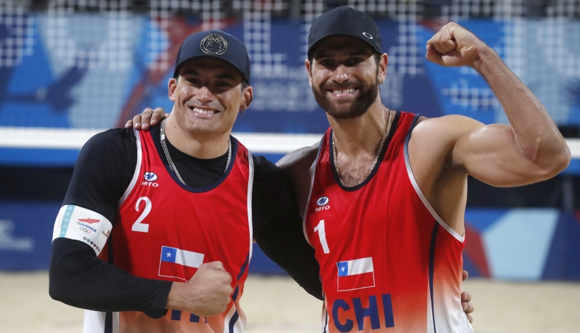 Chile clasificó a la semifinal panamericana de voleibol playa masculino