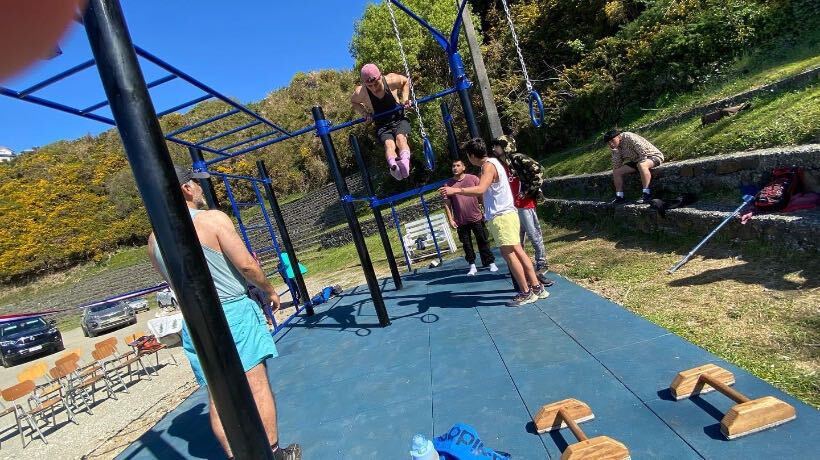 Ancud inaugura dos parques de calistenia en la comuna Ancud inaugura dos parques de calistenia en la comuna