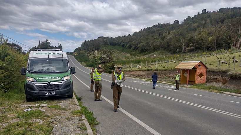 Con ronda Centauro refuerzan la seguridad en Ancud y Quemchi