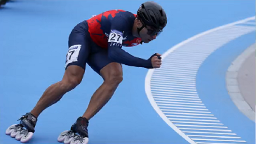 Emanuelle Silva y empujón que lo dejó sin el oro en el patín carrera: "En el deporte hay un poquito de códigos"