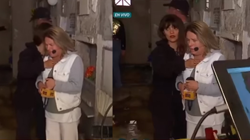 "Algo me apretaba el cuerpo": María José Quiróz vivió complejo momento en cementerio de Playa Ancha en Valparaíso
