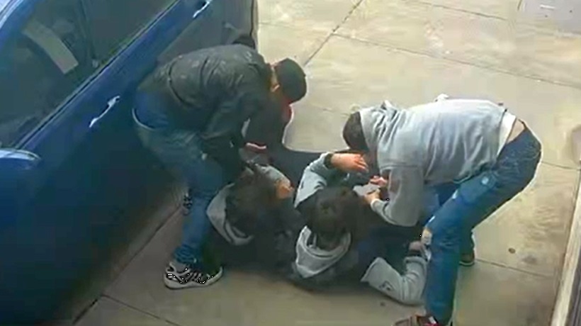 Detuvieron a dos adolescentes por asalto a escolares en Concepción: cámara  de vigilancia los delató